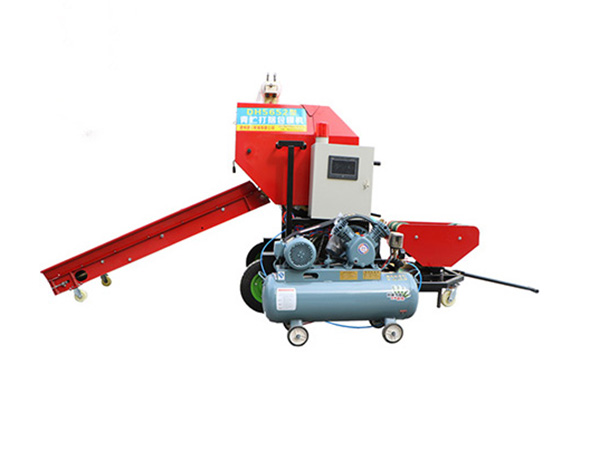Touch Panel Silage Baler Machine
